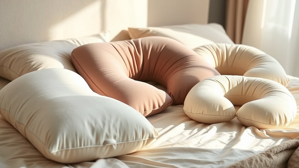 comfortable adjustable pregnancy pillow