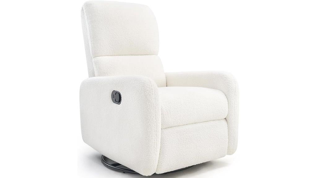 comfortable adult glider chair