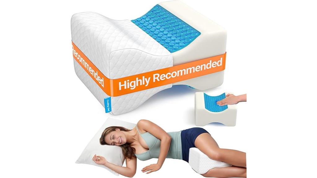 comfortable side sleeping support