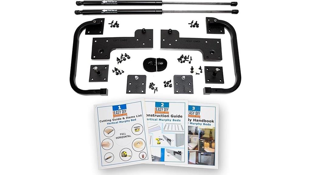 complete murphy bed hardware