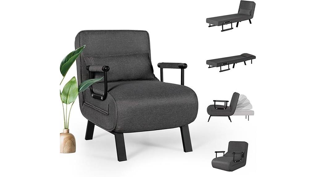 convertible adult sleep chair