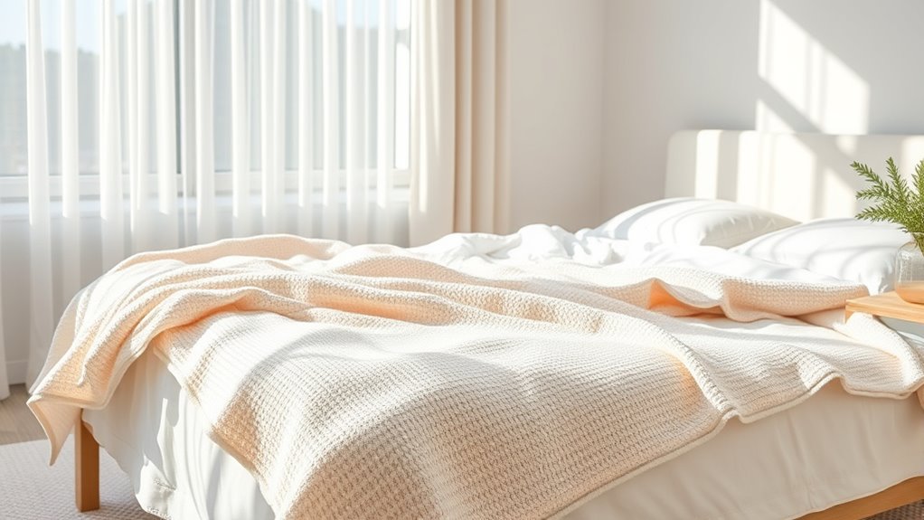cool breathable summer blankets