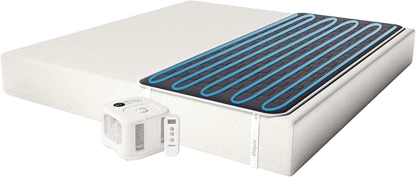 cooling bed temperature control