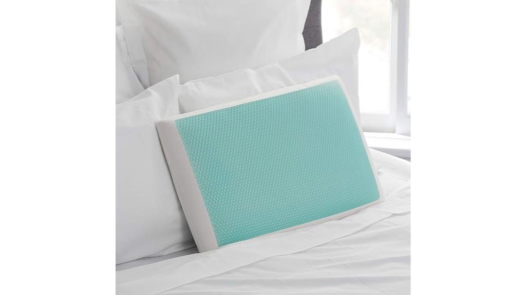 cooling gel memory pillow