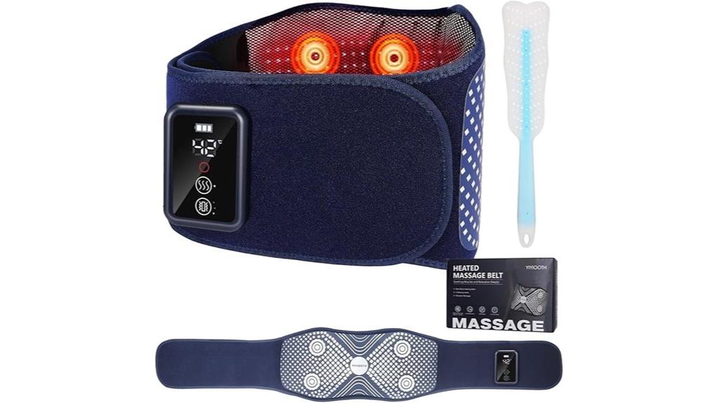 cordless red light back massager