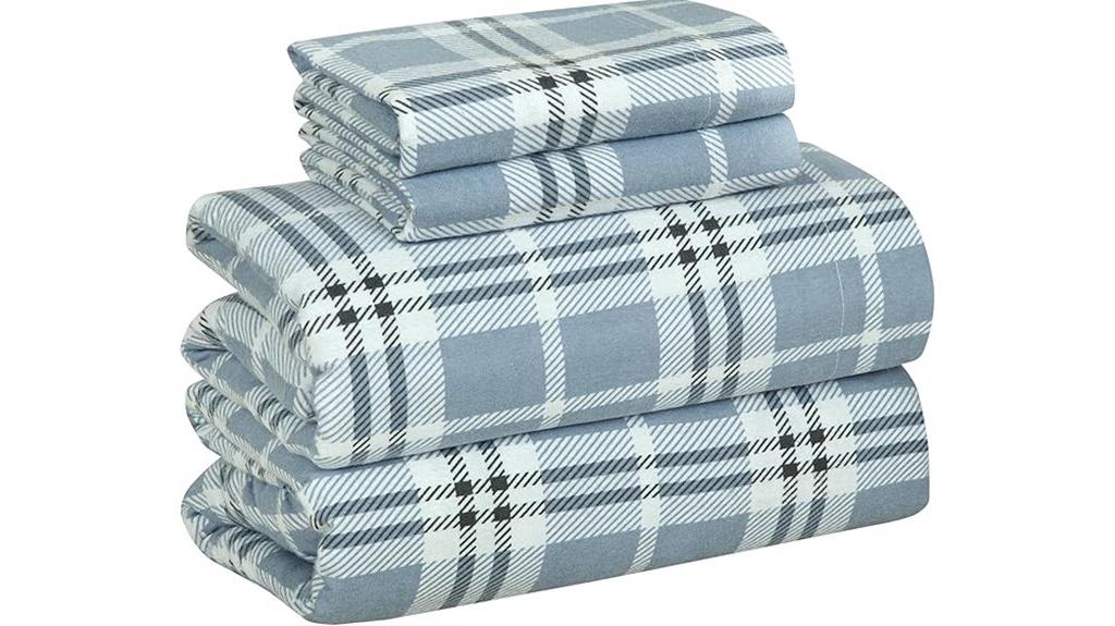 cotton flannel queen sheets