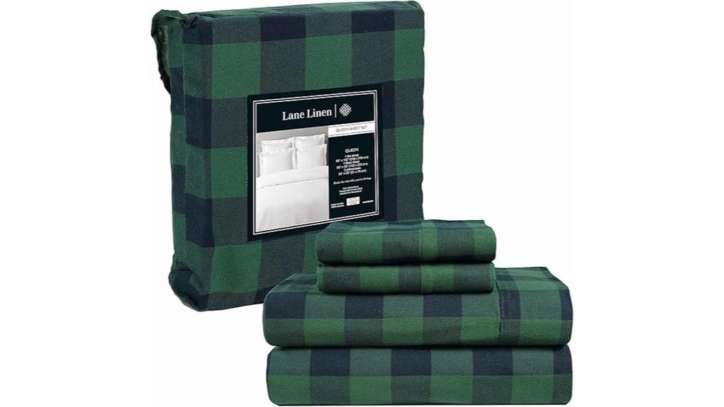 cotton flannel queen sheets
