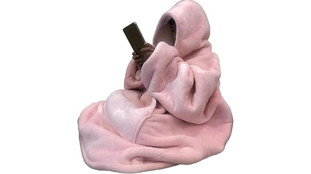 cozy oversized hoodie blanket