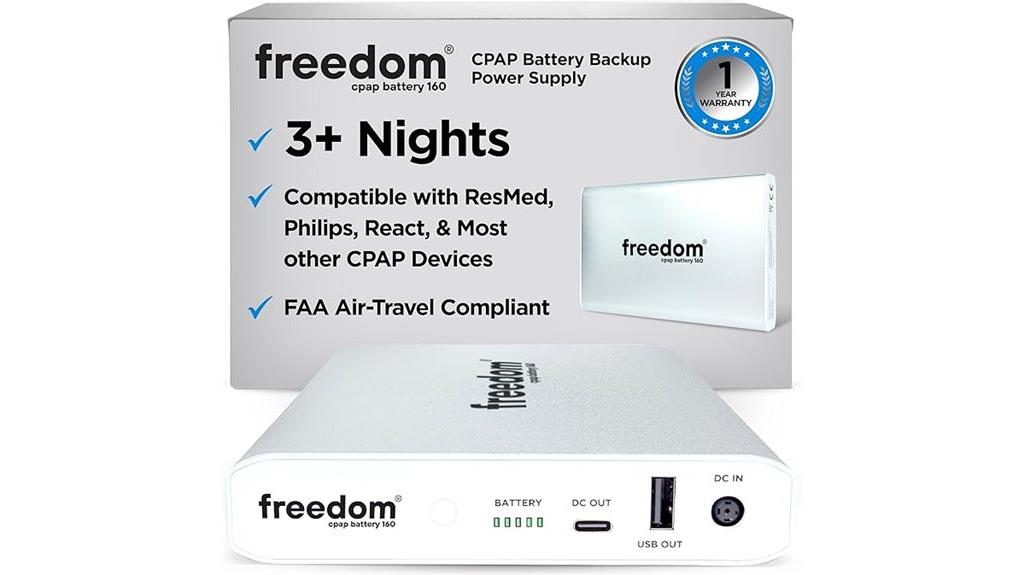 cpap battery backup system
