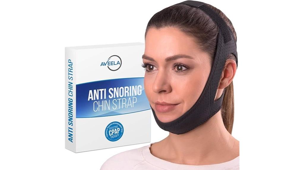cpap chin strap options