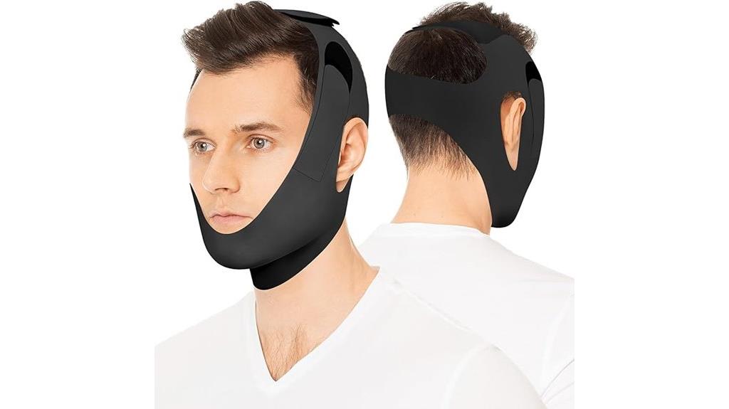 cpap compatible snore chin strap