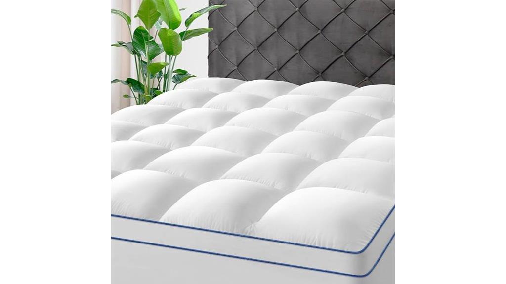 deep pocket mattress topper