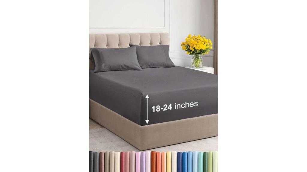 deep pocket queen sheets