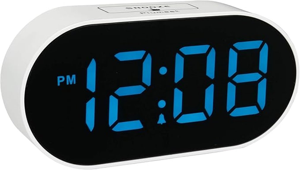 digital clock with usb