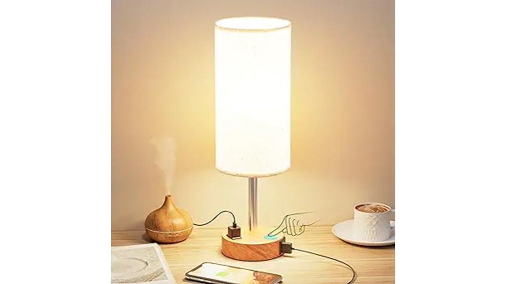 dimmable touch usb lamp