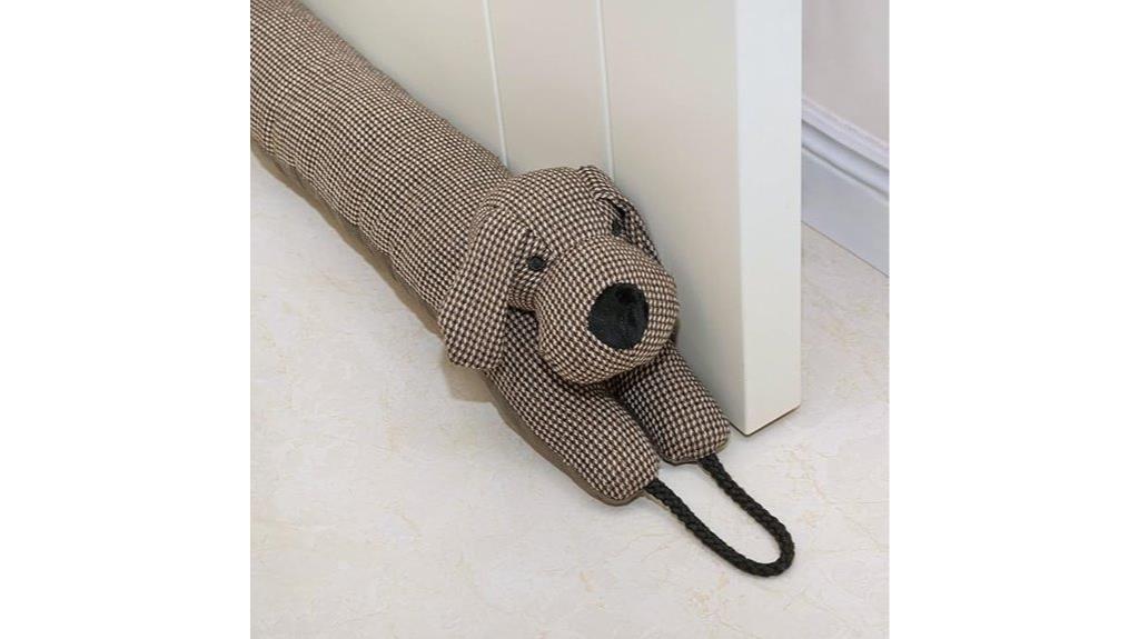 door draft stopper