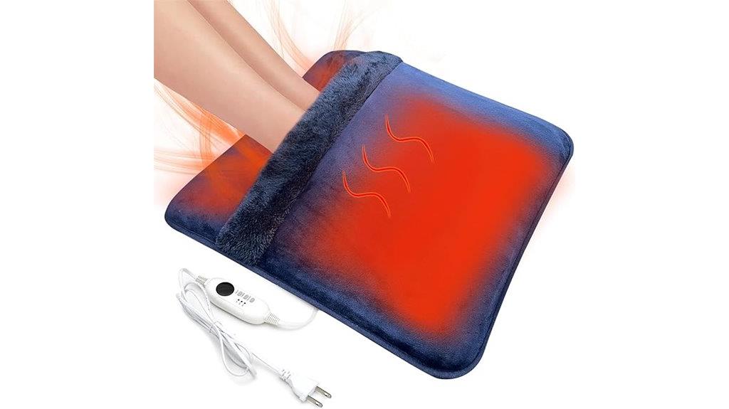 double sided heated foot warmer