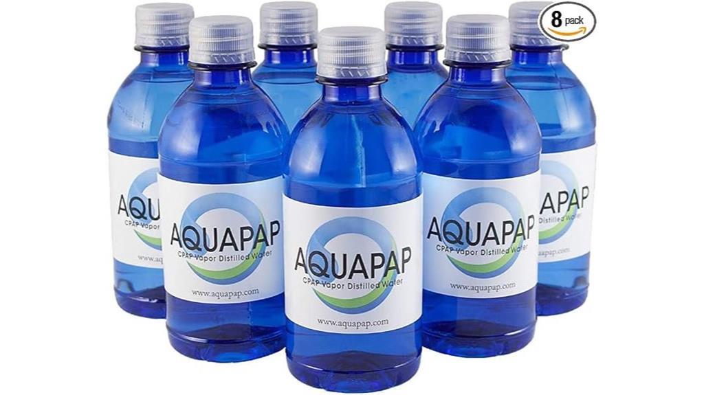 eight pack cpap water bottles