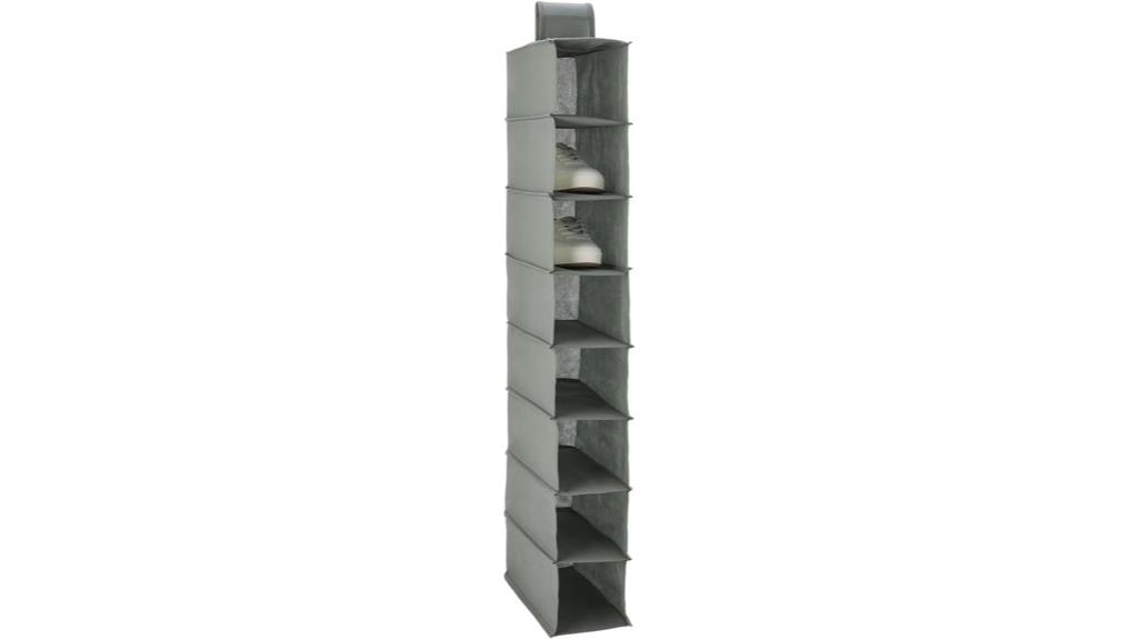 eight tier closet shoe organizer