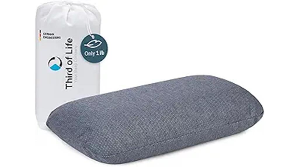 ergonomic memory foam pillow