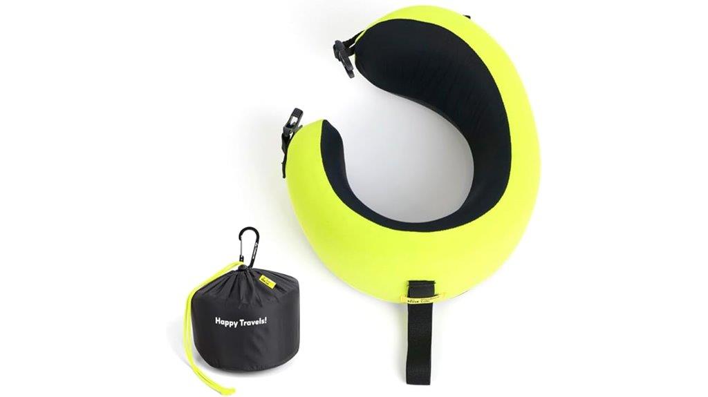 ergonomic travel pillow