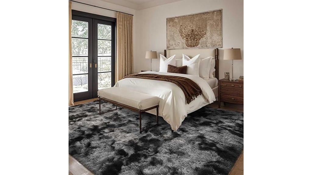 five by seven shag rug