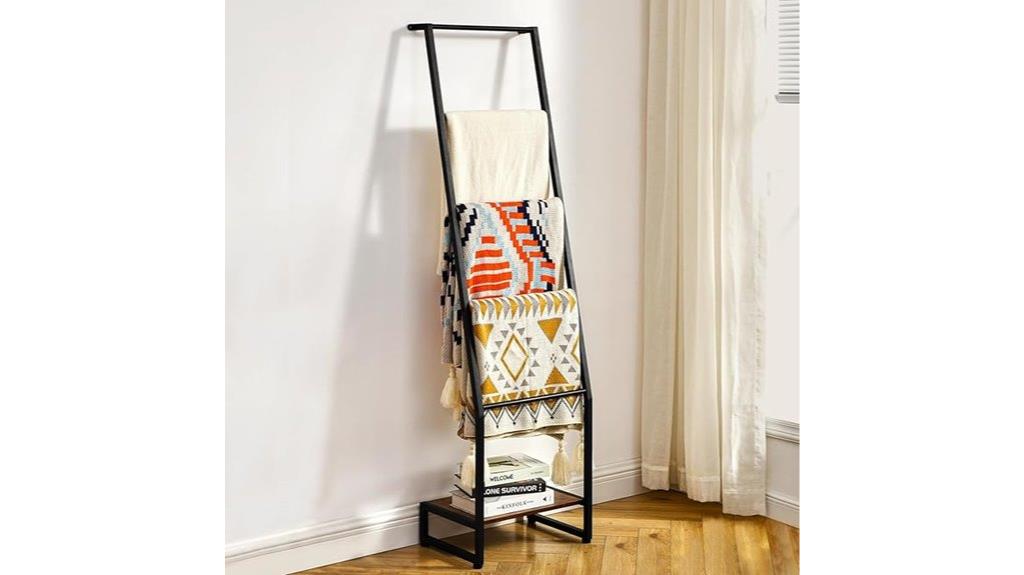 five tier ladder shelf