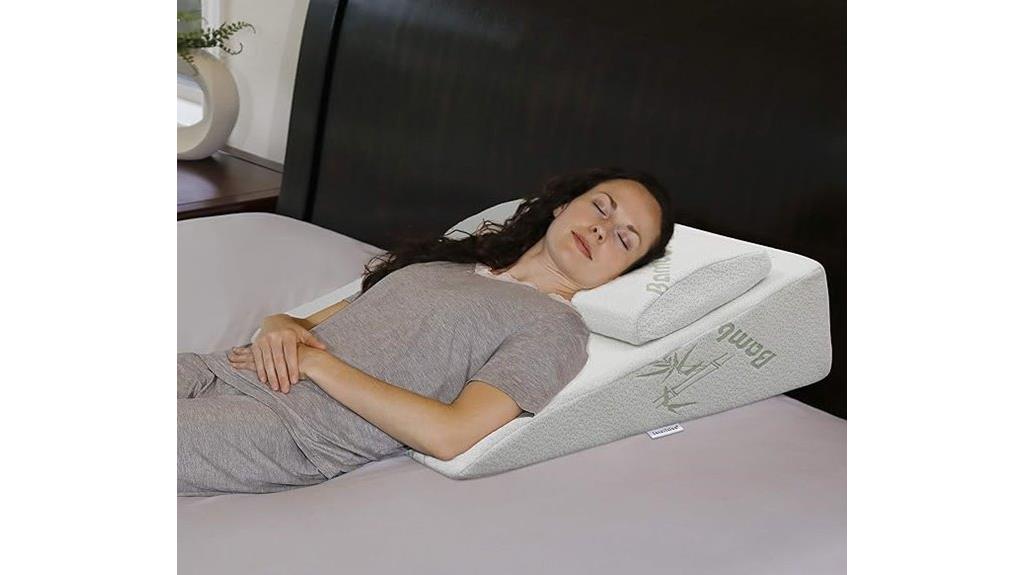 foam wedge pillow set