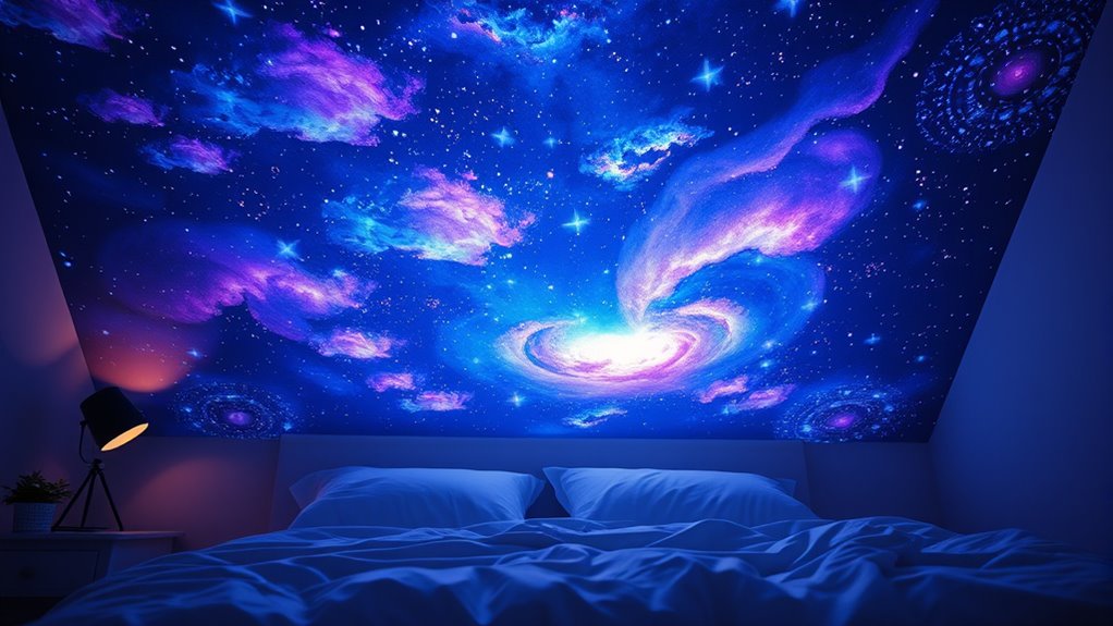 galactic bedroom star projectors