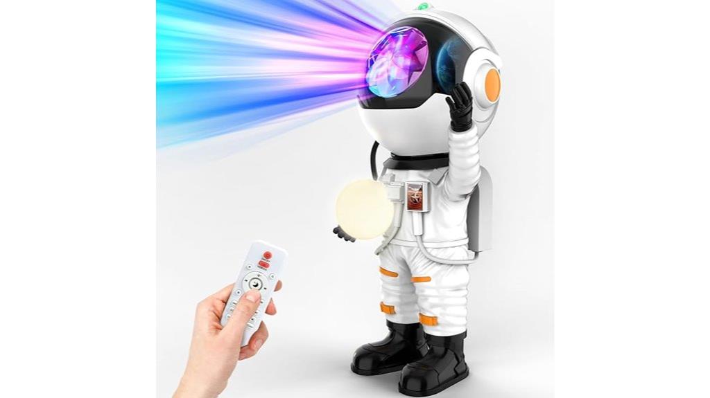 galaxy themed bedroom projector