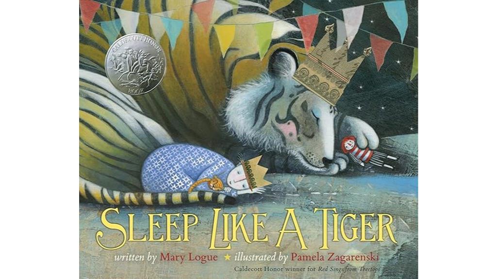 gentle sleep tiger imagery