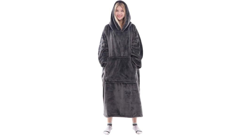 giant wearable blanket hoodie