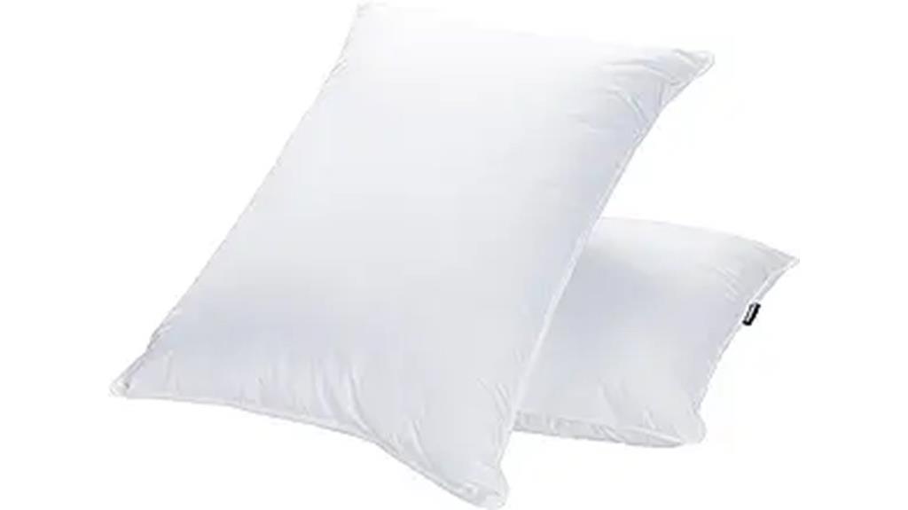 goose feather down pillows