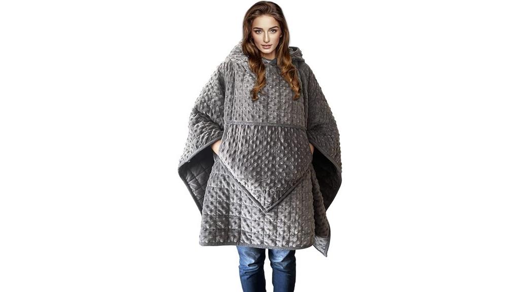 grey 10lb glass bead blanket
