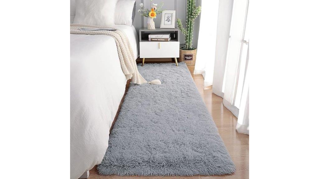 grey 2x6 runner rug