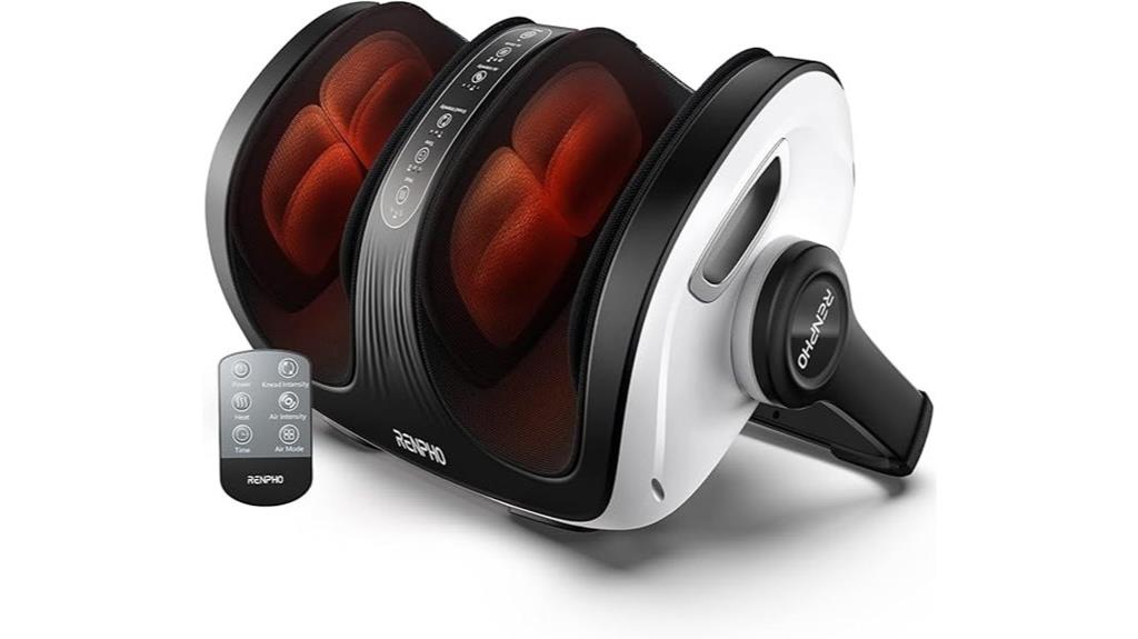 heated shiatsu foot massager