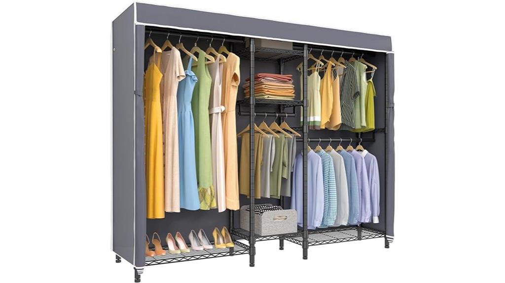 heavy duty clothes rack