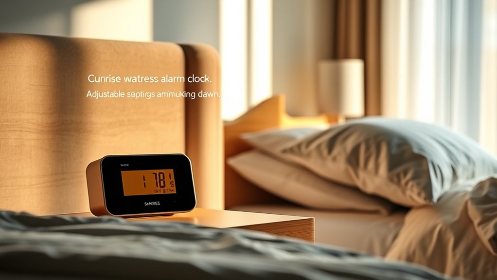 heavy sleeper wake up features