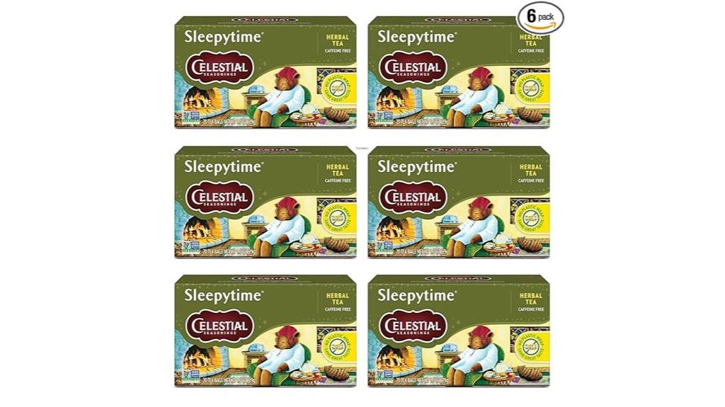 herbal tea six pack