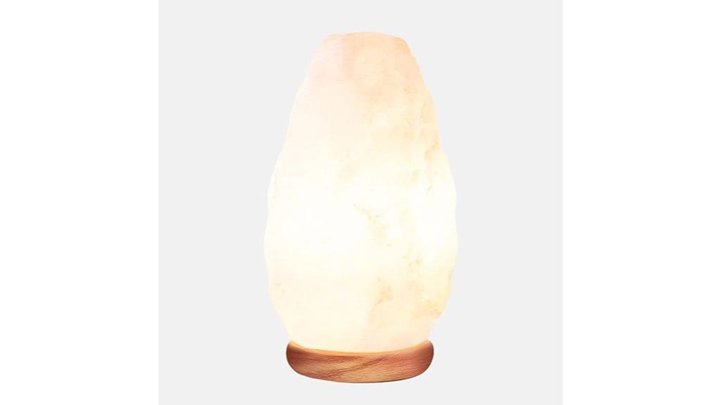 himalayan salt crystal lamp