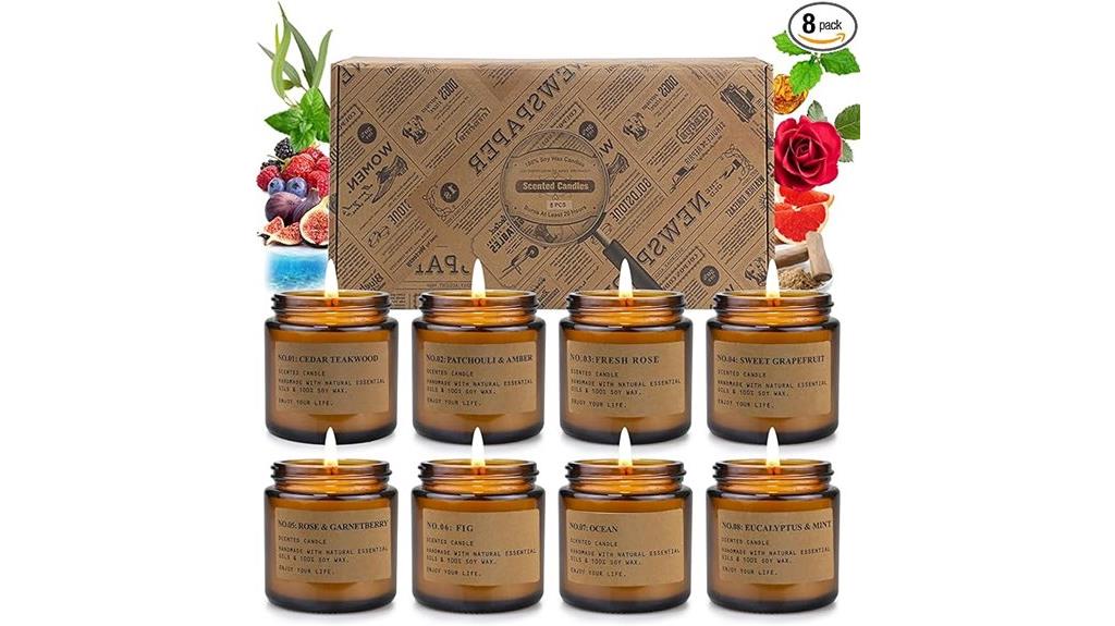home scented aromatherapy candles