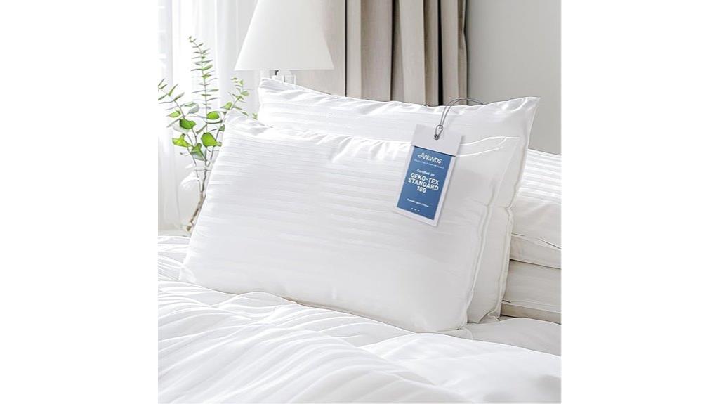 hypoallergenic sleeper pillow set