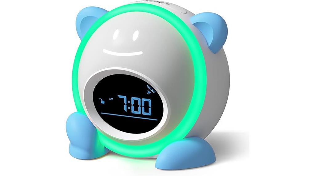 kid friendly wake alarm