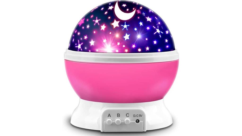 kids star projector decor