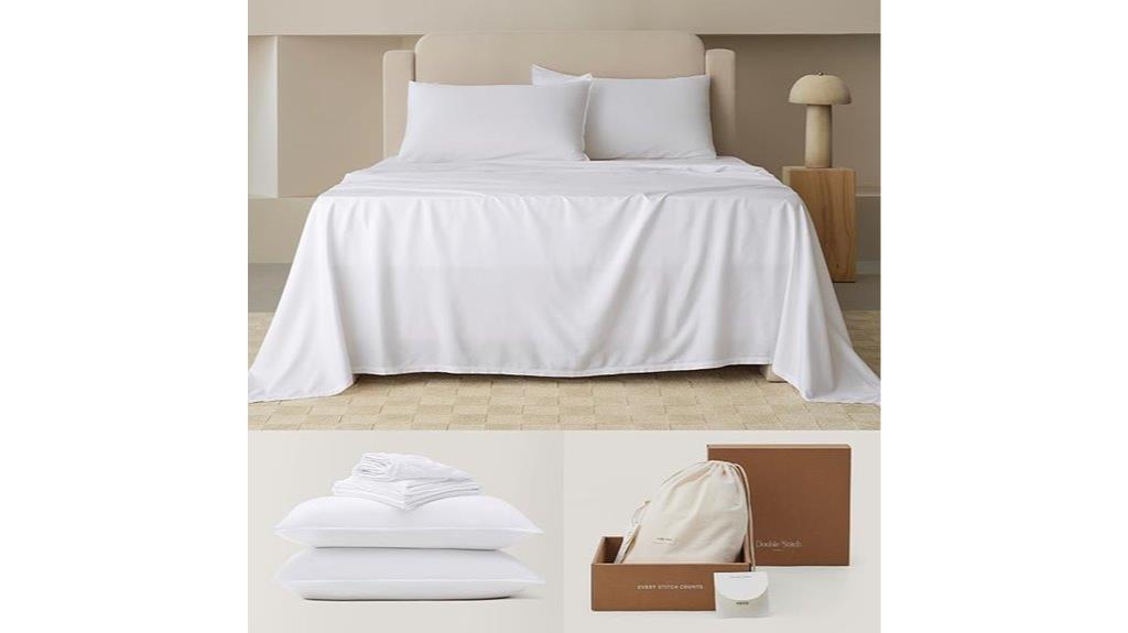 king size white sheets