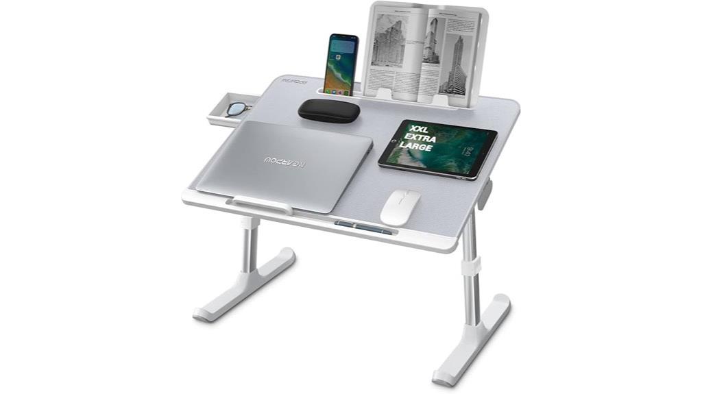 large bedside laptop table
