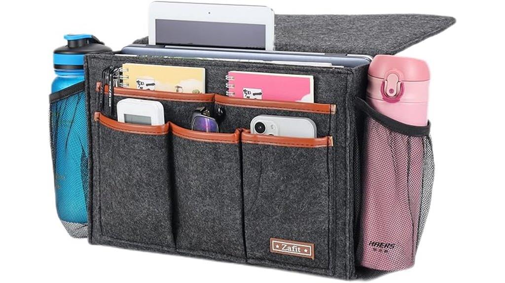large bedside storage caddy