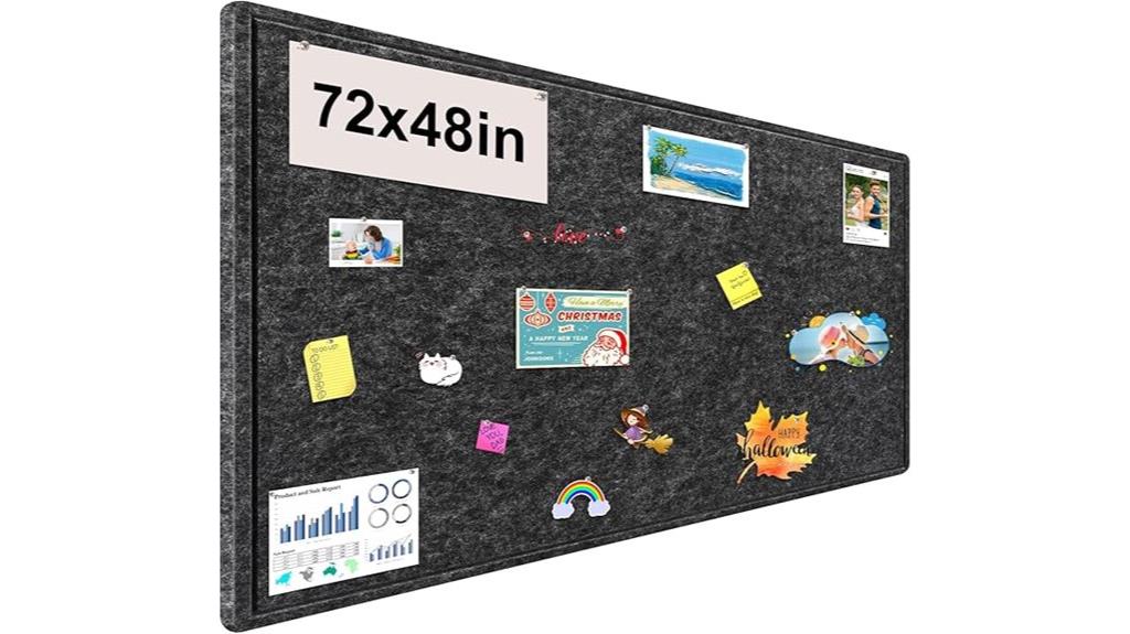 large foldable bulletin board