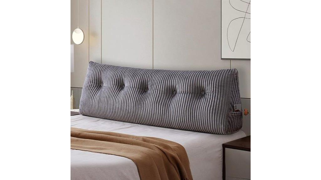 large headboard pillow