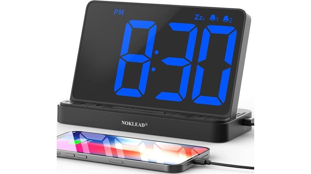 large led digital alarm